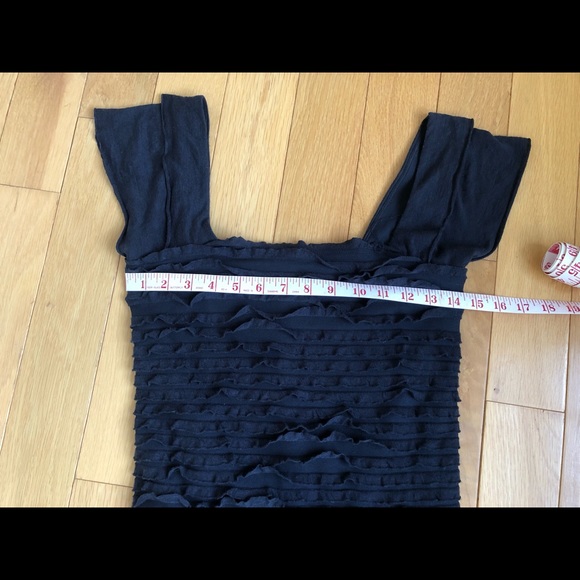 M.J.J.P Mini Stretchy Black Dress Sz S - Picture 7 of 9